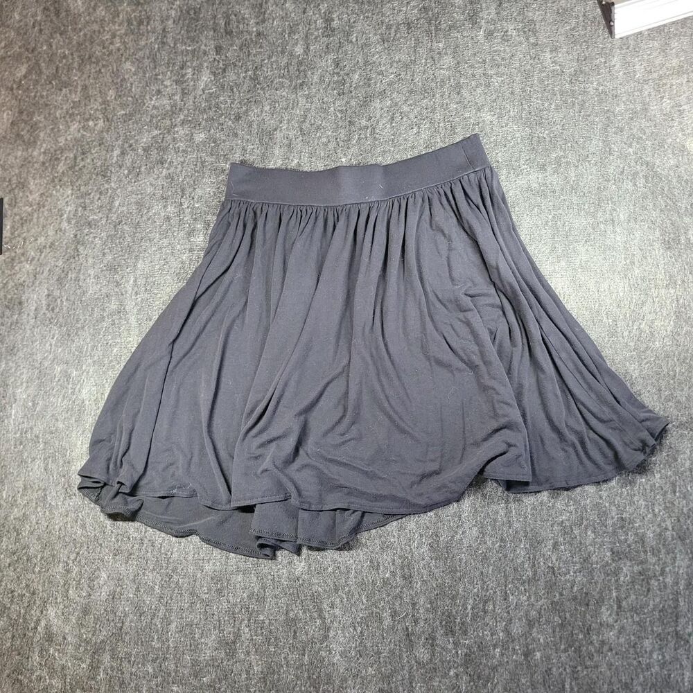 Express Women's Black and Grey Skirt